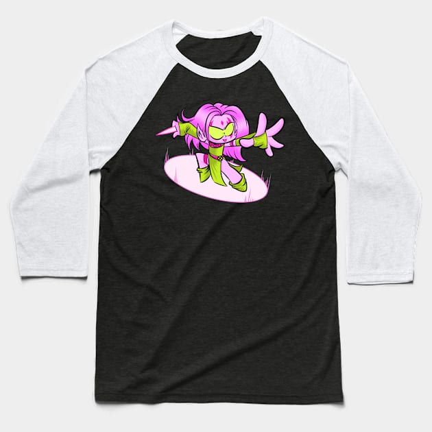 CutiePinkBlink Baseball T-Shirt by BeefcakeBoss